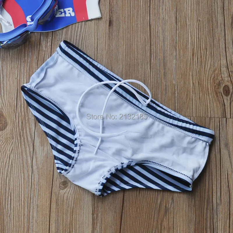 Мужские плавки с заниженной талией пикантные нейлоновые шорты однотонная