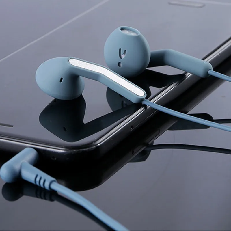 3,5 мм проводной L Сгибающий наушник Шум, изолирующий стерео В ухо Earearphones с микрофоном для мобильного телефона для Xiaomi Samsung наушники для телефона Гарнитура для компьютера игровые Kulaklik Audifonos