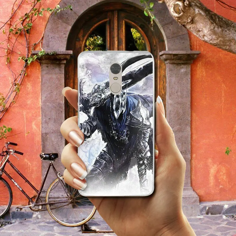 Тонкие Силиконовые чехлы Dark Souls из мягкого ТПУ для сотовых телефонов Xiaomi Redmi Mi Note 2