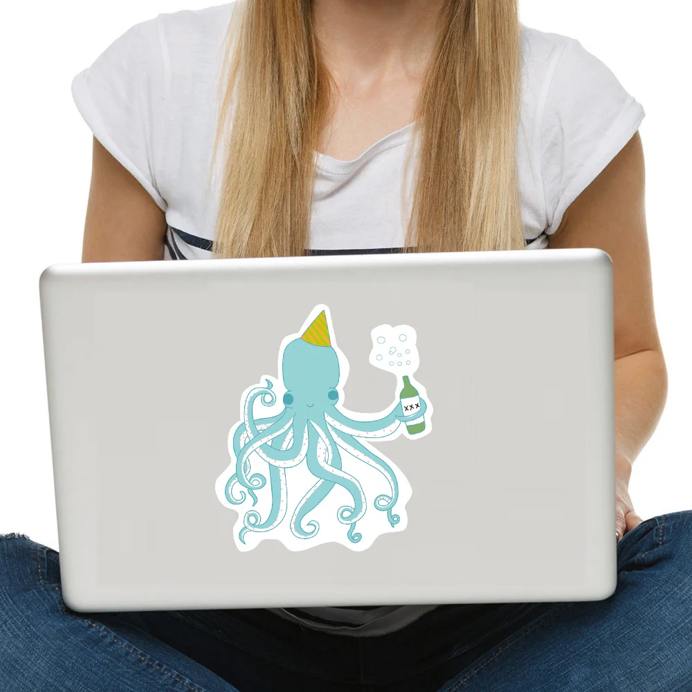 Наклейка для ноутбука с нордическим мотивационным цитатом наклейка на Кубок