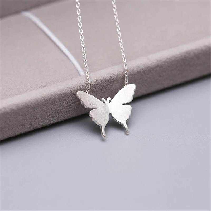 925 Sterling Silver Multilayer Chain Necklace For Women Woman Simple Style Prevent Allergy Sterling-silver-jewelry Collier Femme | Украшения