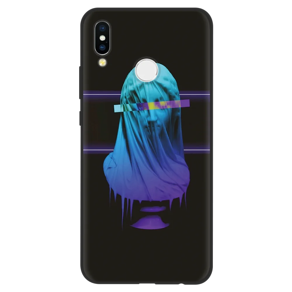 Whimsy Скульптура чехол для huawei Honor 10 8X9 Lite Y6 7A Pro вид 20 Y9 nova 3 3i 4 Коврики 10 20 Lite Pro Чехол из мягкого ТПУ