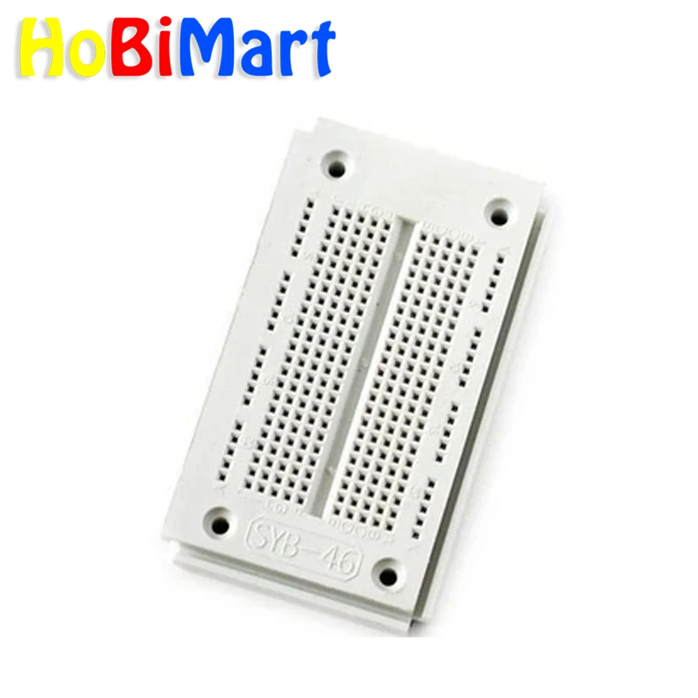 HoBiMart 5 шт. SYB 46 макетная плата 270 точка 23x12 Solderless PCB Borad 90 мм x 52 6 8 # nbp010|pcb board|board pcbbreadboard