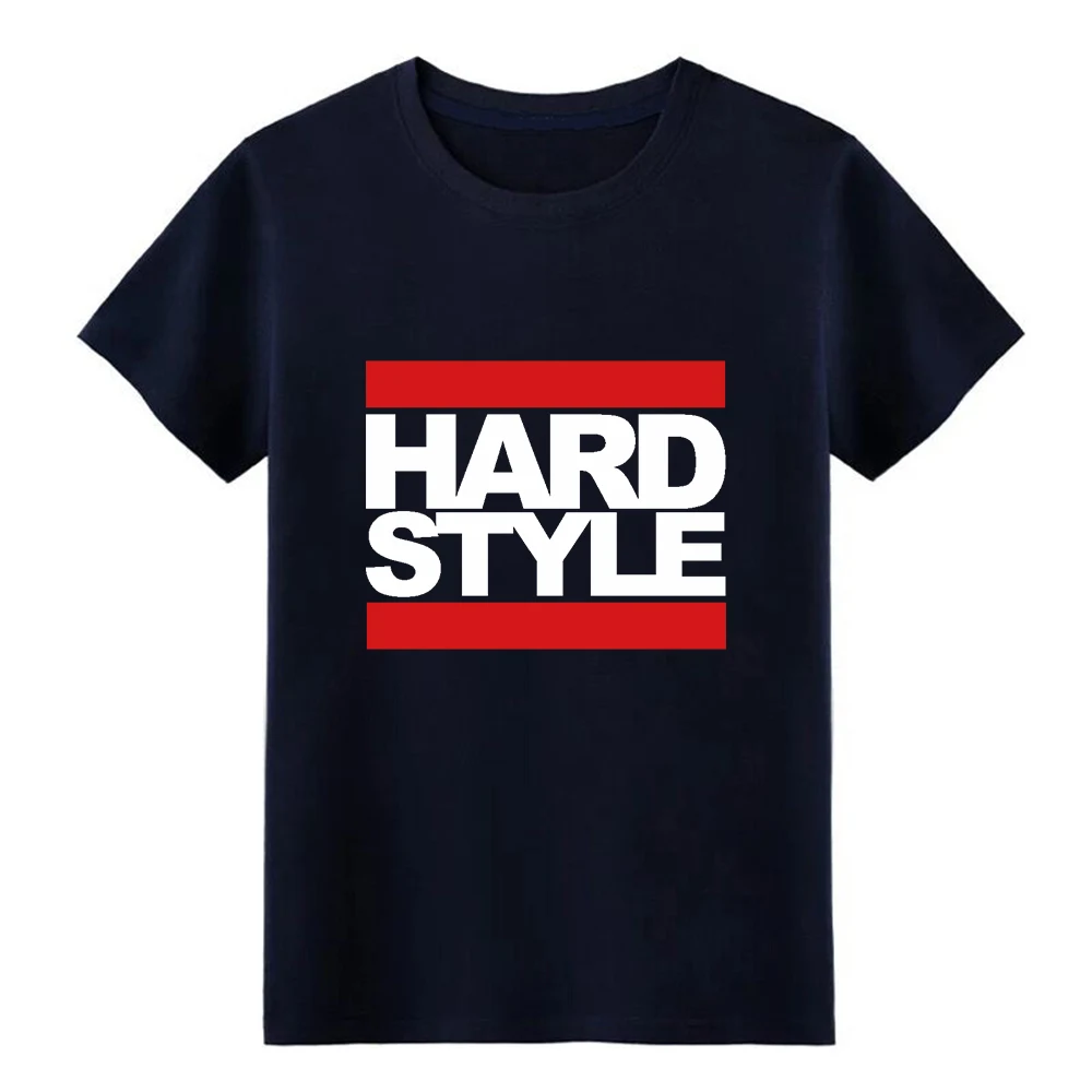 Hardstyle box футболка для мужчин на заказ из хлопка с o-образным вырезом Формальная