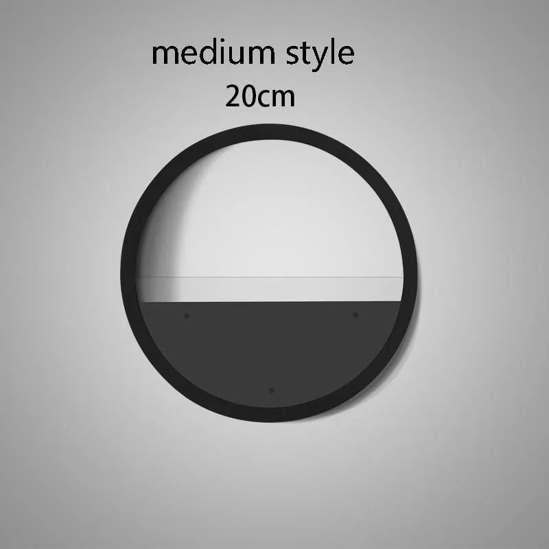 Black 20cm Креативная подвесная металлическая железная художественная однотонная настенная ваза суккулентные растения бонсай вазы цветочный горшок для оформления дома ремесла подарок - Цвет: Black 20cm