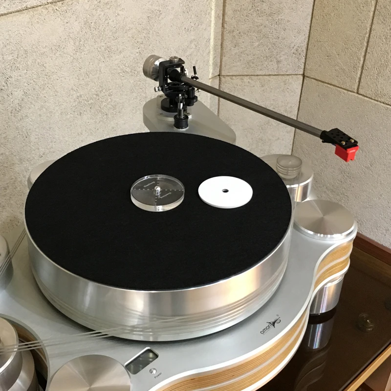 LP Виниловая пластинка проигрыватель LP диск Phono головка Phono картридж иглы стилус измерения супер расстояние линейка