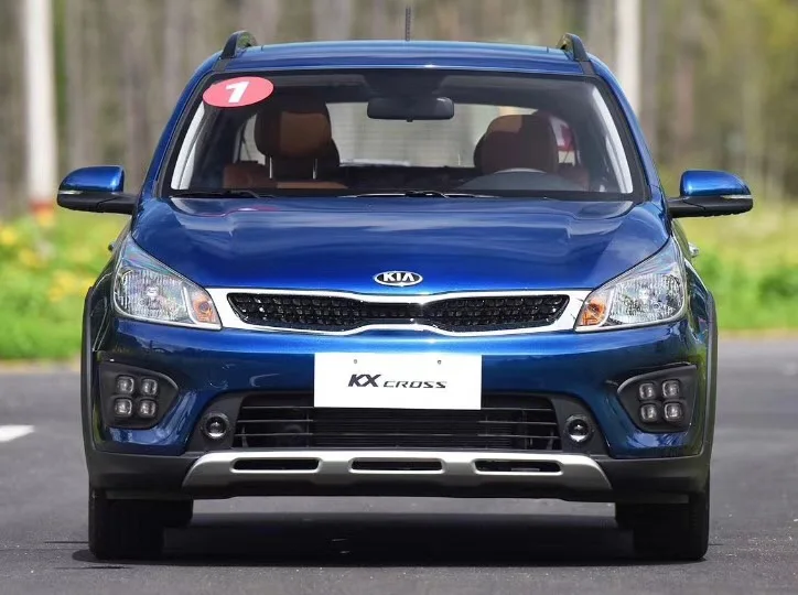 

Osmrk LED DRL daytime running light top quality with yellow turn signal and blue night light for kia KX cross, wireless control