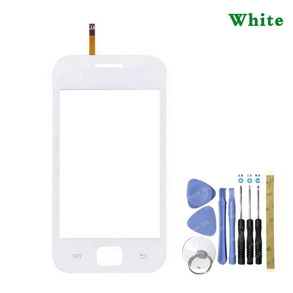 white With Tool Высокое качество 3," для samsung Galaxy Ace DUOS GT-S6802 S6802 сенсорный экран дигитайзер сенсор внешняя стеклянная панель объектива - Цвет: white With Tool