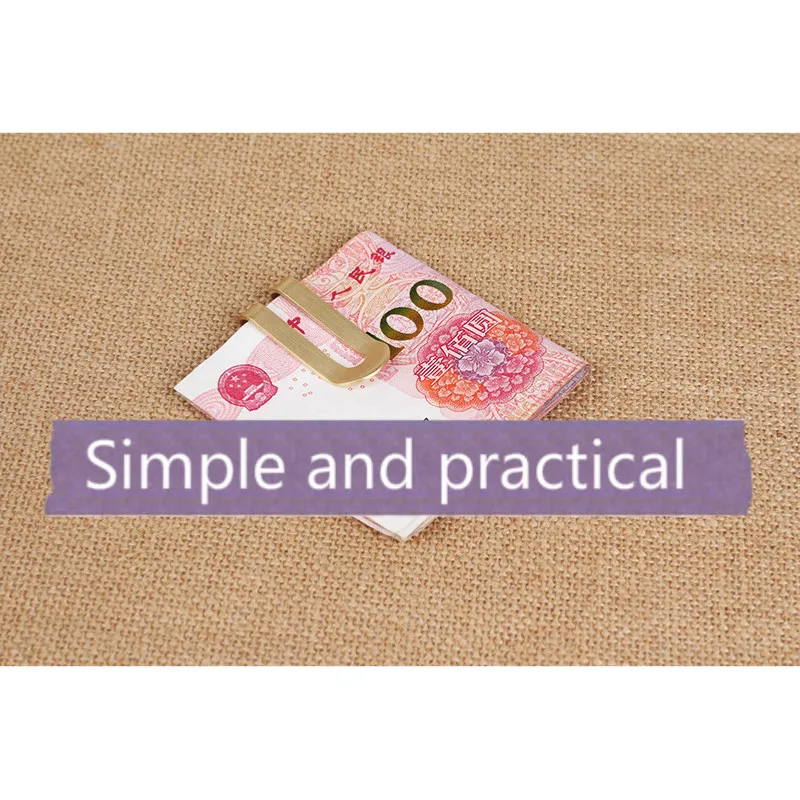 Высокое качество EDC открывалка для бутылок металлический латунный зажим денег