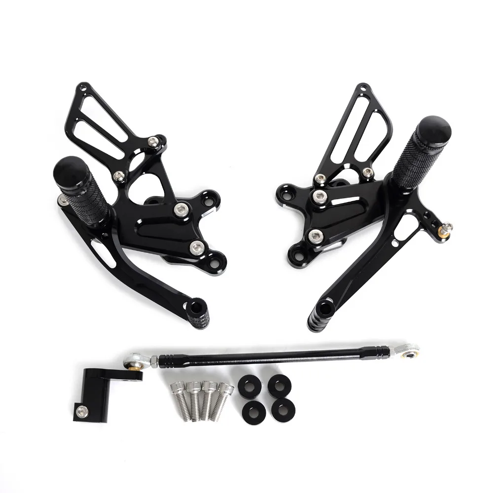 NICECNC CNC Регулируемые задние наборы ножек для ног Подножка Honda CBR929RR 2001 2002 CBR954RR 2003 CBR