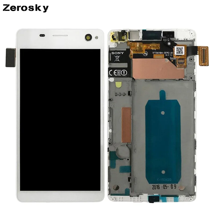 New Arrival For Sony Xperia C4 E5303 E5306 E5333 Assembly Repair Replacement Lcd Display Touch Screen Digitizer | Мобильные телефоны