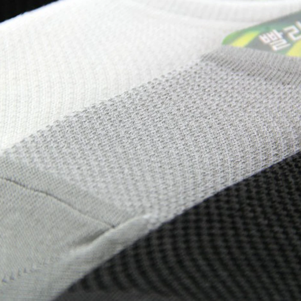 5 пар/лот дышащее волокно из бамбука носки-башмачки мужские Нескользящие