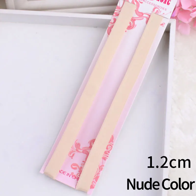 1.2cm Nude Color 1,2 см Разноцветные сексуальные ремни для бюстгальтера, сексуальные крючки, нижнее белье, аксессуары, эластичные скользящие плечевые ремни, регулируемые женские 1,5 см - Цвет: 1.2cm Nude Color