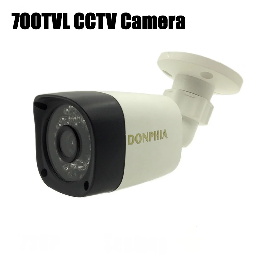 Камера видеонаблюдения DONPHIA 700TVL цветная CMOS водонепроницаемая инфракрасная с