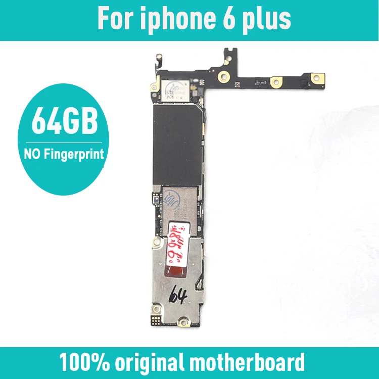100% оригинальная разблокированная материнская плата для iphone 6 plus с чипами 64 ГБ P