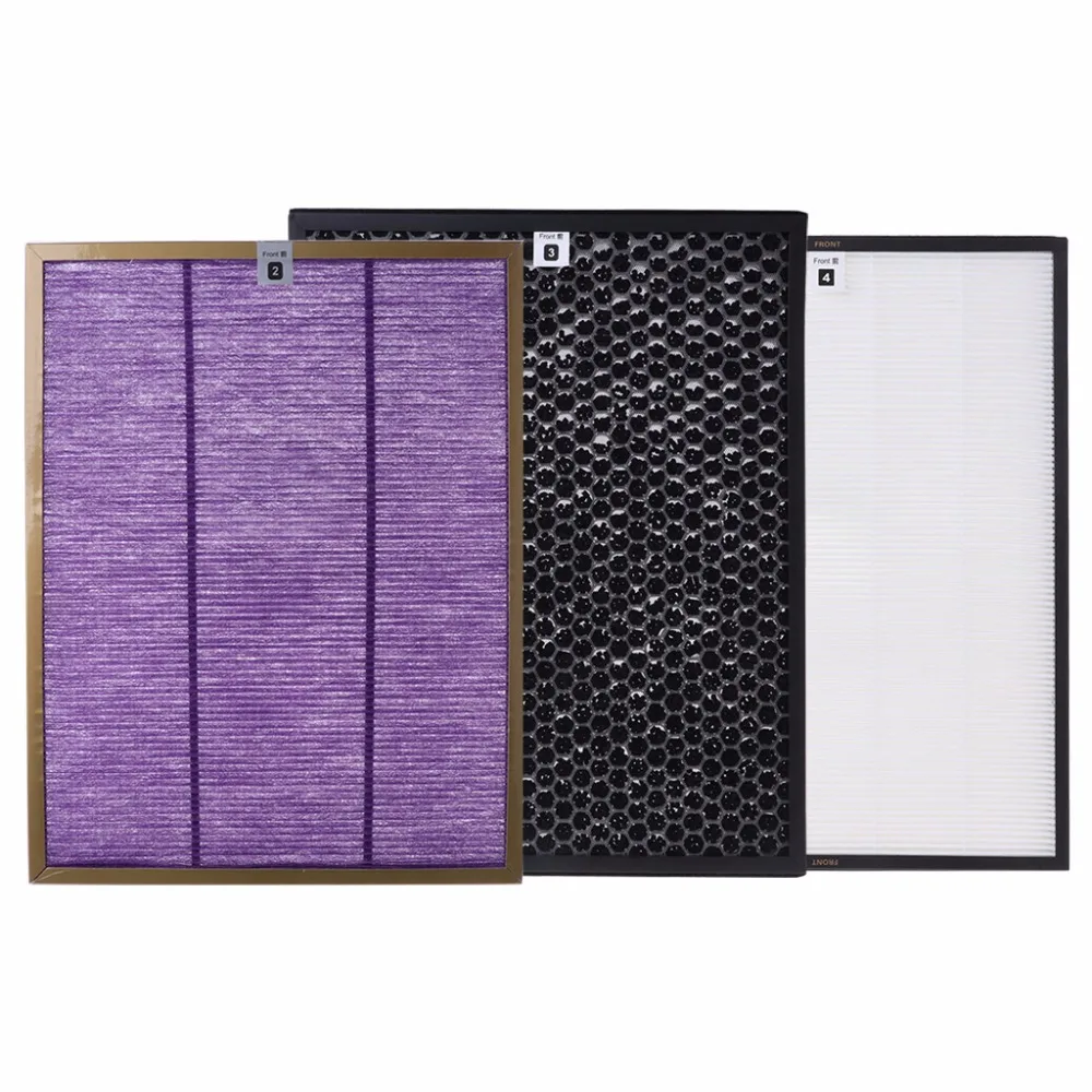 Набор фильтров для очистителя воздуха MEXI 3 шт./компл. Philips AC4072 AC4074 AC4083 AC4085 AC4086