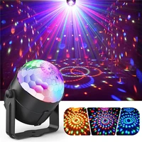 zjright sound activated disco lights rotating ball lights colorful led stage light for kids christmas home ktv xmas wedding show
