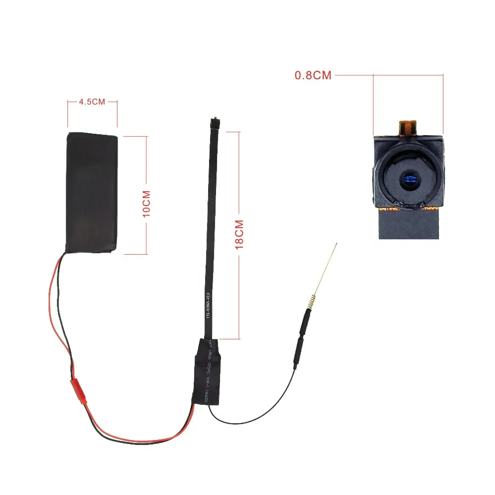 DIY WiFi HD1080P мини P2P камера видео звукозапись детектор движения видеонаблюдение