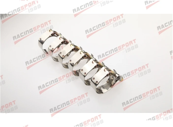 3.25&quotinch 86/94mm Turbo Pipe Hose Coupler T-bolt Clamp clamps Stainless Steel x6 |