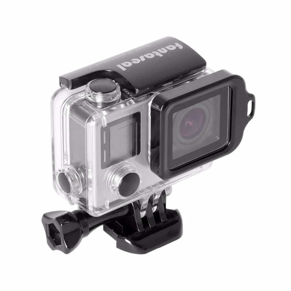 Fantaseal 3 цвета Алюминиевый Зажим Замок для GoPro Корпус задняя крышка безопасность