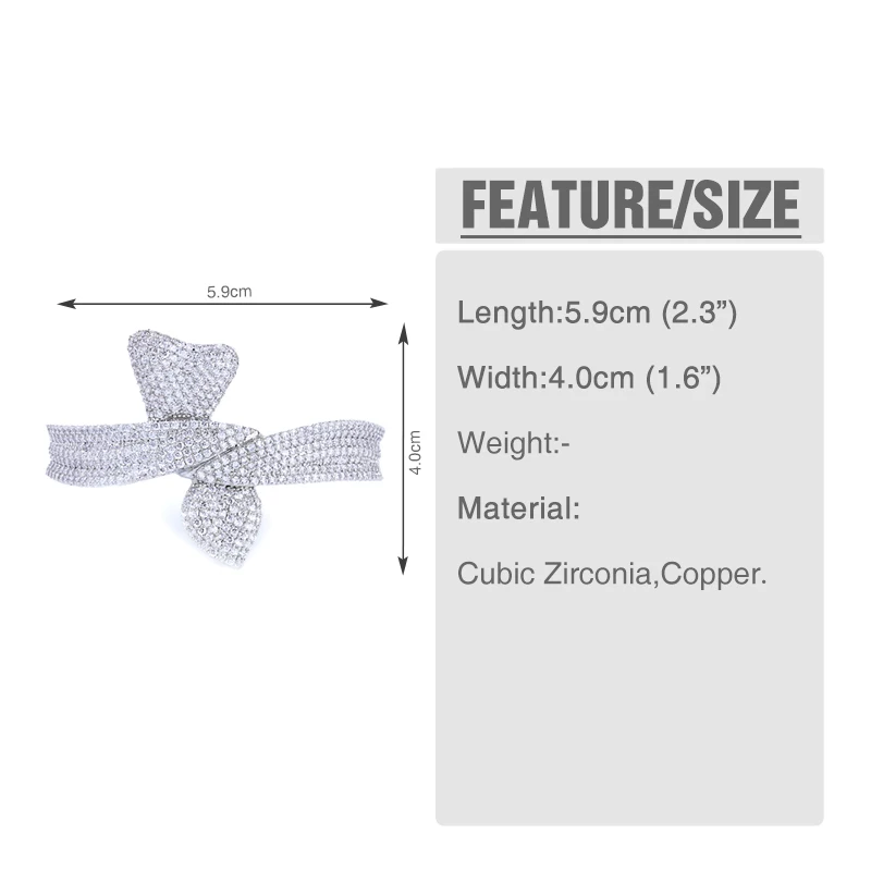 Женский браслет с бантиком OCESRIO из натуральной медной ткани покрытием 18 К и