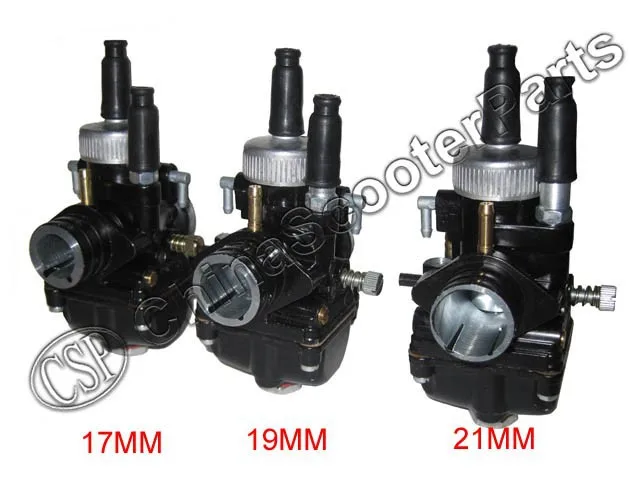 Черный 17 мм 19 мм 21 мм для Dellorto PHBG DS Racing Карбюратор Carb