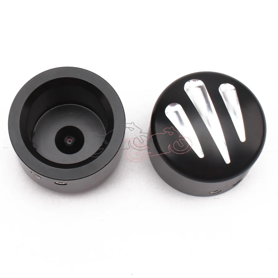 1 шт. мотоциклетная черная алюминиевая крышка передней оси Гайка Крышка Болт для