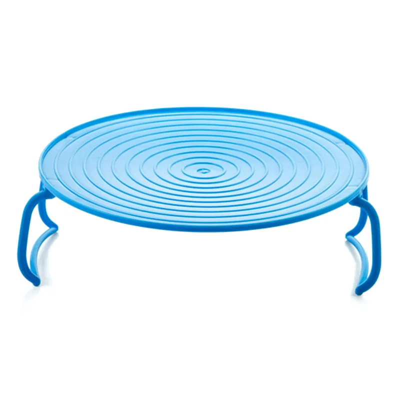 Пластиковая подставка для микроволновой печи 4 в 1 мини-поднос разогрева пищи