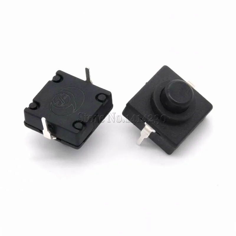 10 шт. Кнопка фонарика переключатель 1A 30V CB-1212-112D 2Pin ультра-тонкий Средний ног
