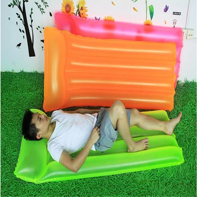 183*76 см флуоресцентная надувная плавающая водная кровать плавательные воздушные