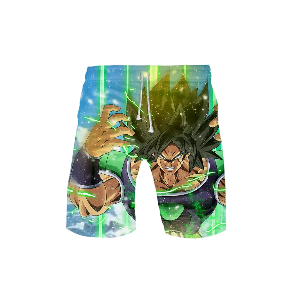 Мужские s 3D Dragon ball GOKU 3D пляжные шорты Плавки новые летние быстросохнущие пляжные плавающие шорты мужские хип-хоп пляжные шорты, плавки, одежда