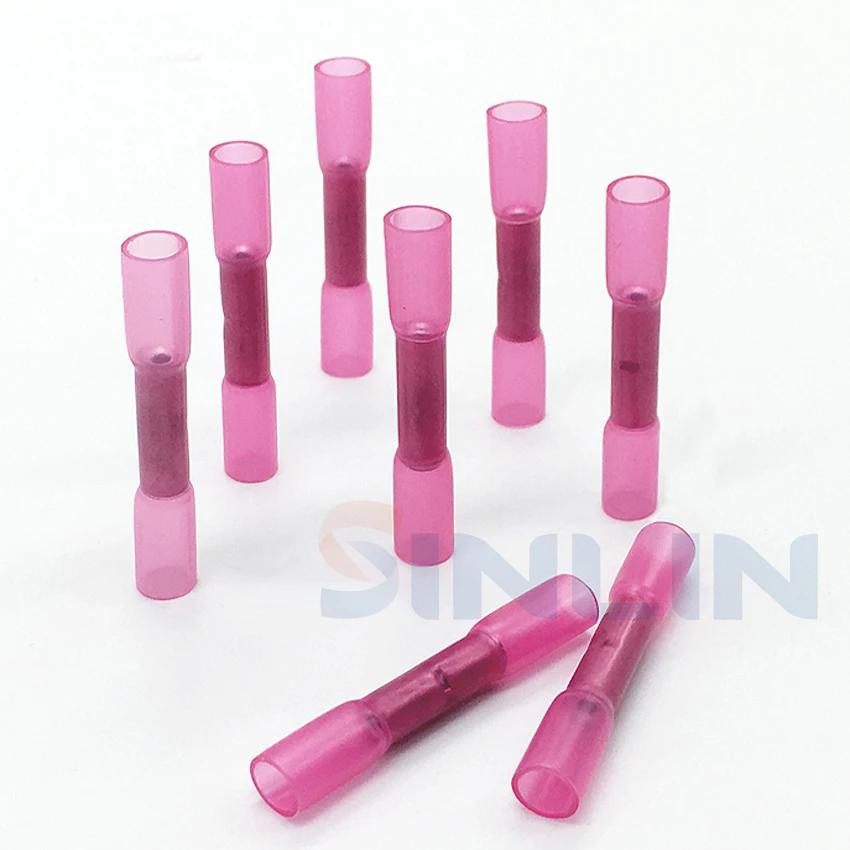 Термоусадочная проволока BHT1.25 500 шт. Электрический обжимный клеммный разъем 22-18AWG