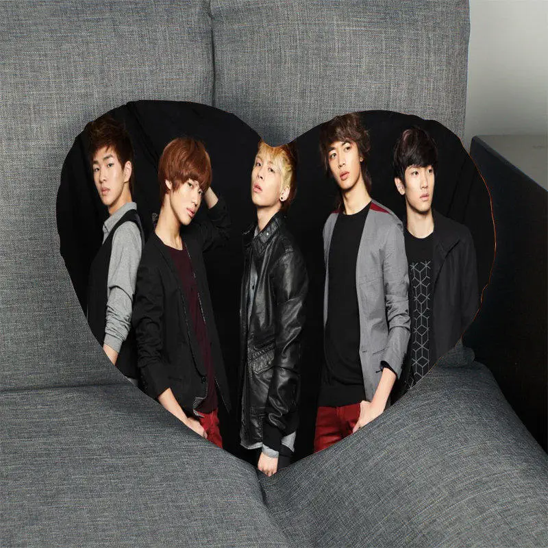 Популярные наволочки Kpop на заказ блестящие Наволочки молнии чехол в форме