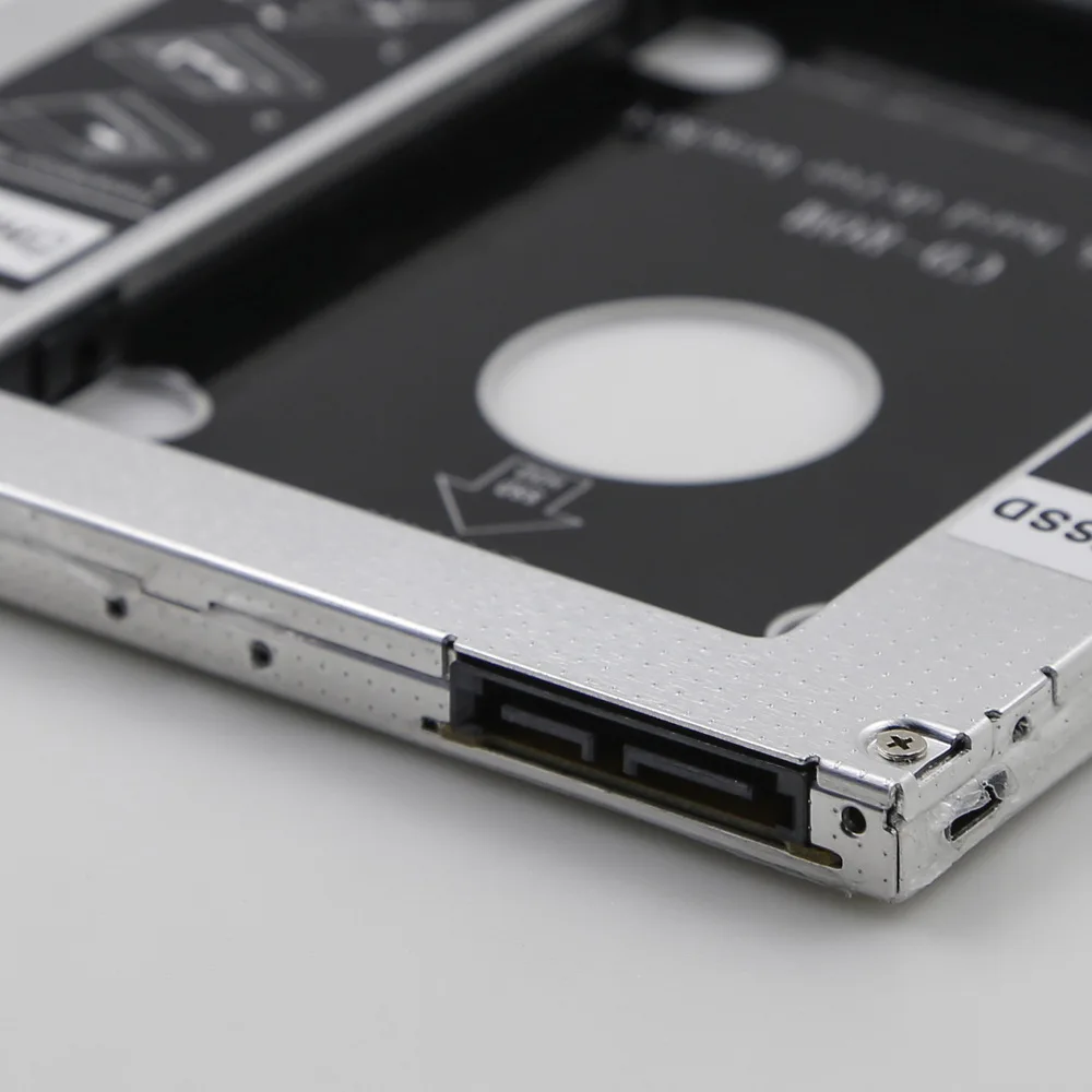 TISHRIC для Macbook Air Pro 13 &quot15&quot 17 &quotSuperDrive Optical Bay 2nd HDD Caddy 9 5 мм SATA на SSD корпус Optibay|hdd caddy