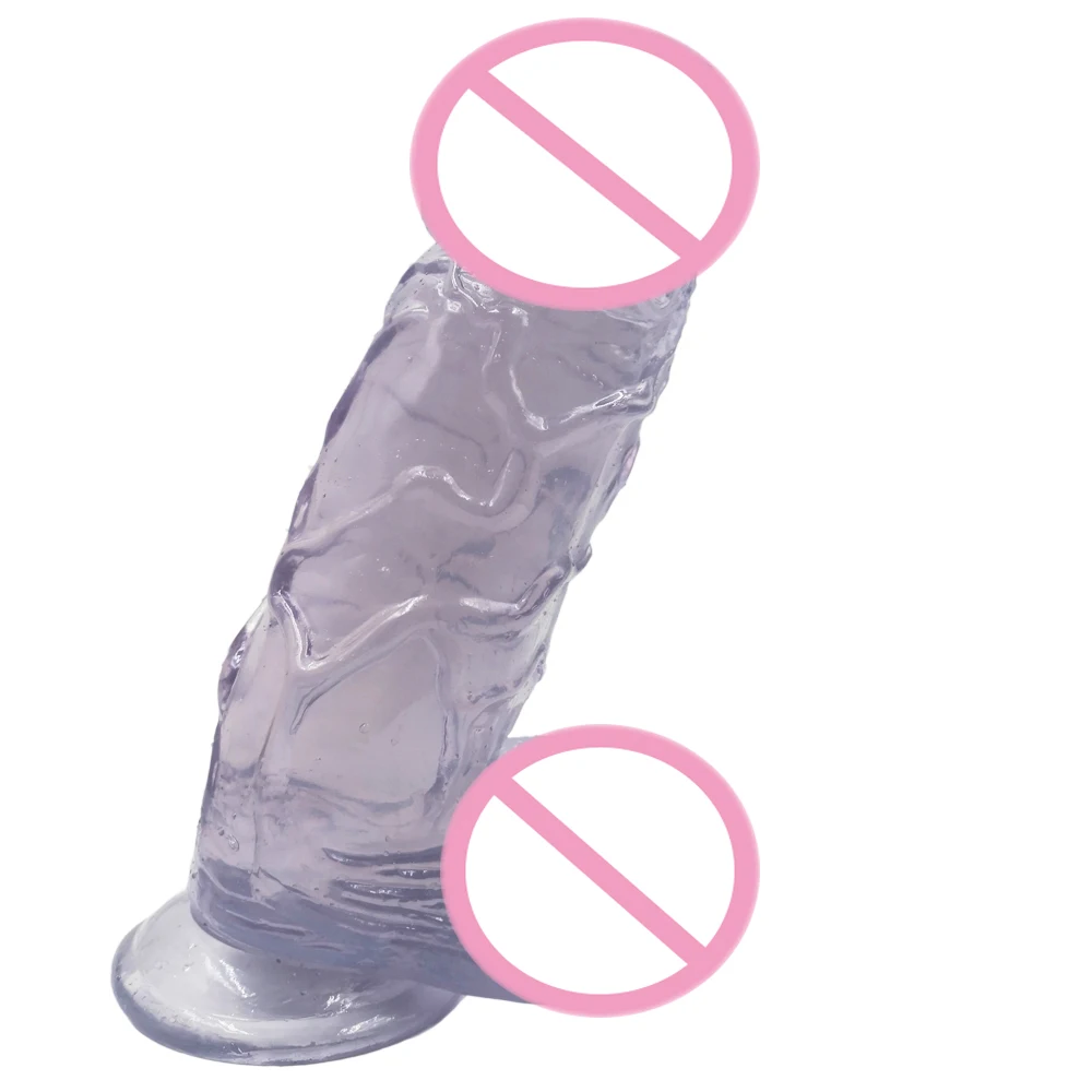 Огромный толстый реалистичный анальный фаллоимитатор с присоской супер большой