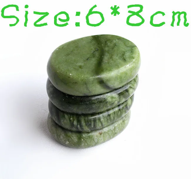Горячий камень терапия мощный для массажа тела/глянцевый нефрит |