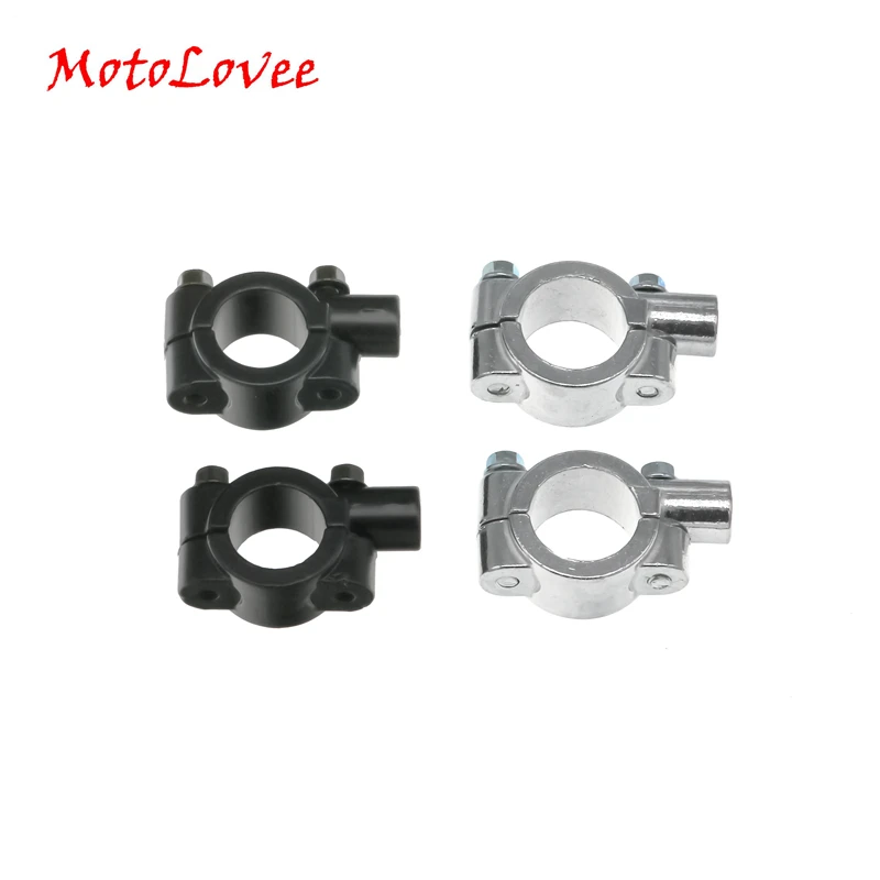 

MotoLovee Motorcycle 7/8" 22mm HandleBar Mirror Mount Holder Mirror Adapter 8mm/10mm Thread