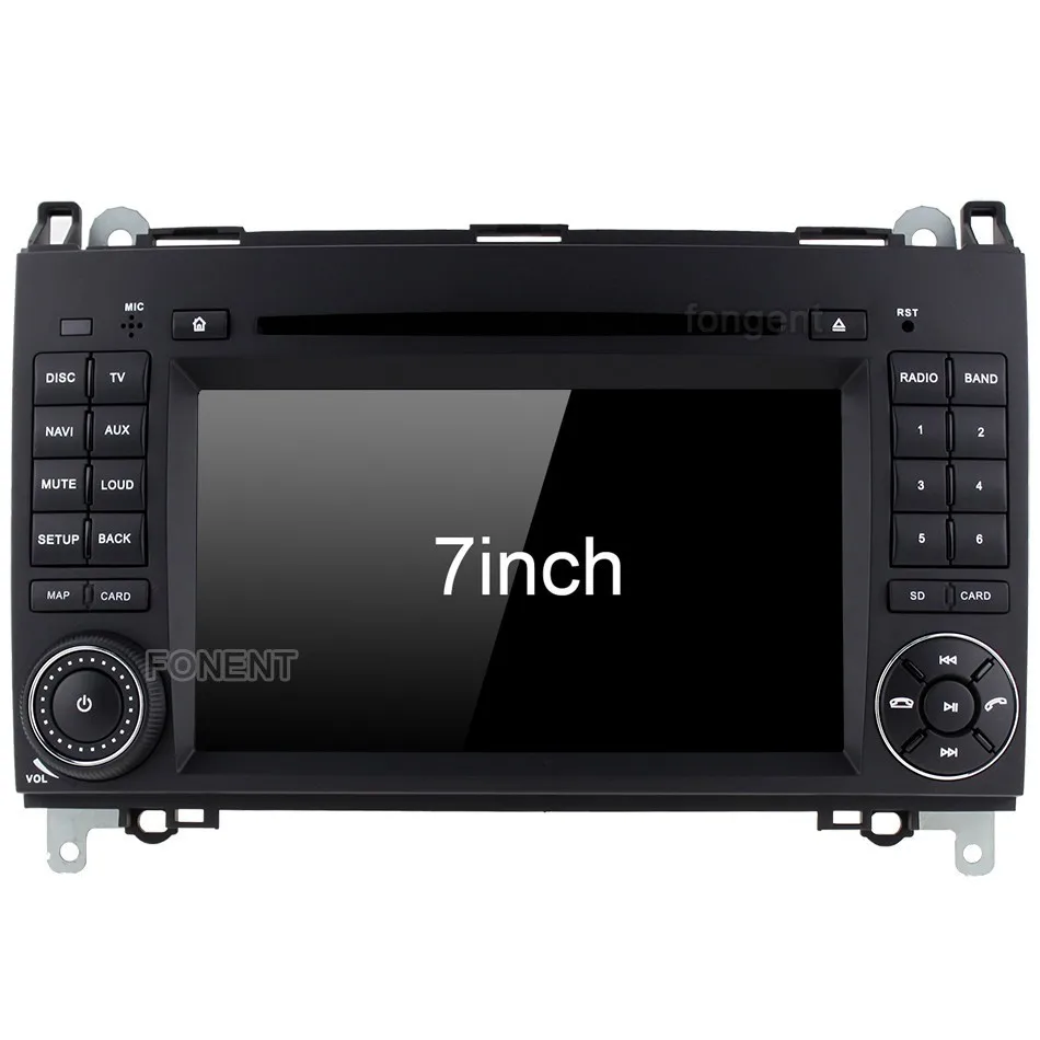 Android 9,0 для Mercedes Benz B200 W169 W245 W906 спринтер Viano Vito Автомобильный gps Радио Стерео dvd-плеер px6 8 ядерный RDS ips RK3399 - Цвет: Android Unit