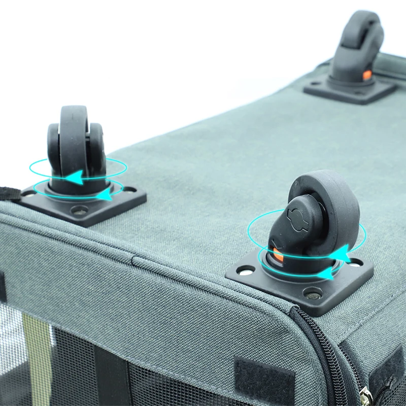 2020 Новый Для женщин Складная ПЭТ прокатки Чемодан Спиннер изображениями кота и