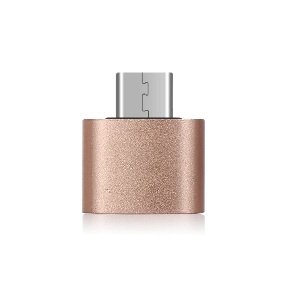 2 шт. мини металлический штекер для женщин USB-C 3,1 type C для USB 3,0 адаптер конвертера OTG для Android type C OTG адаптер домашние адаптеры