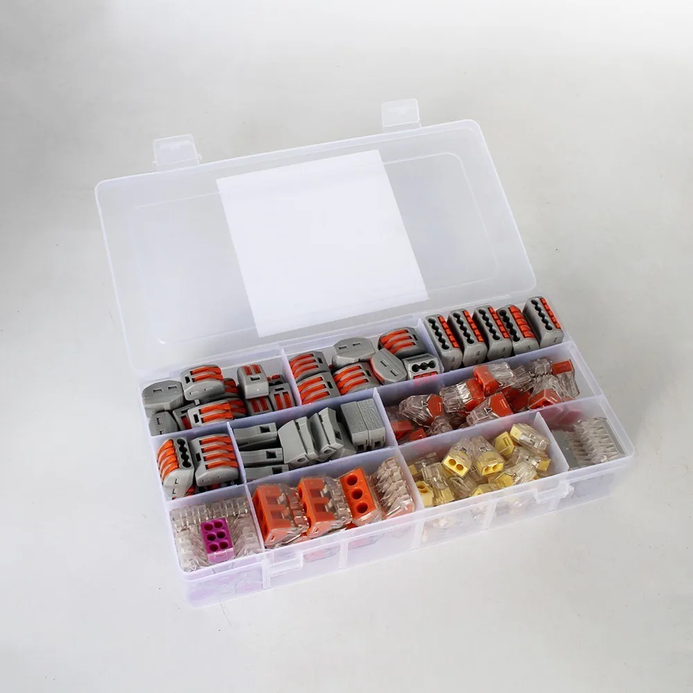 (155 шт./компл.) Мини Быстрый Соединитель смешанный модельный ящик Универсальный