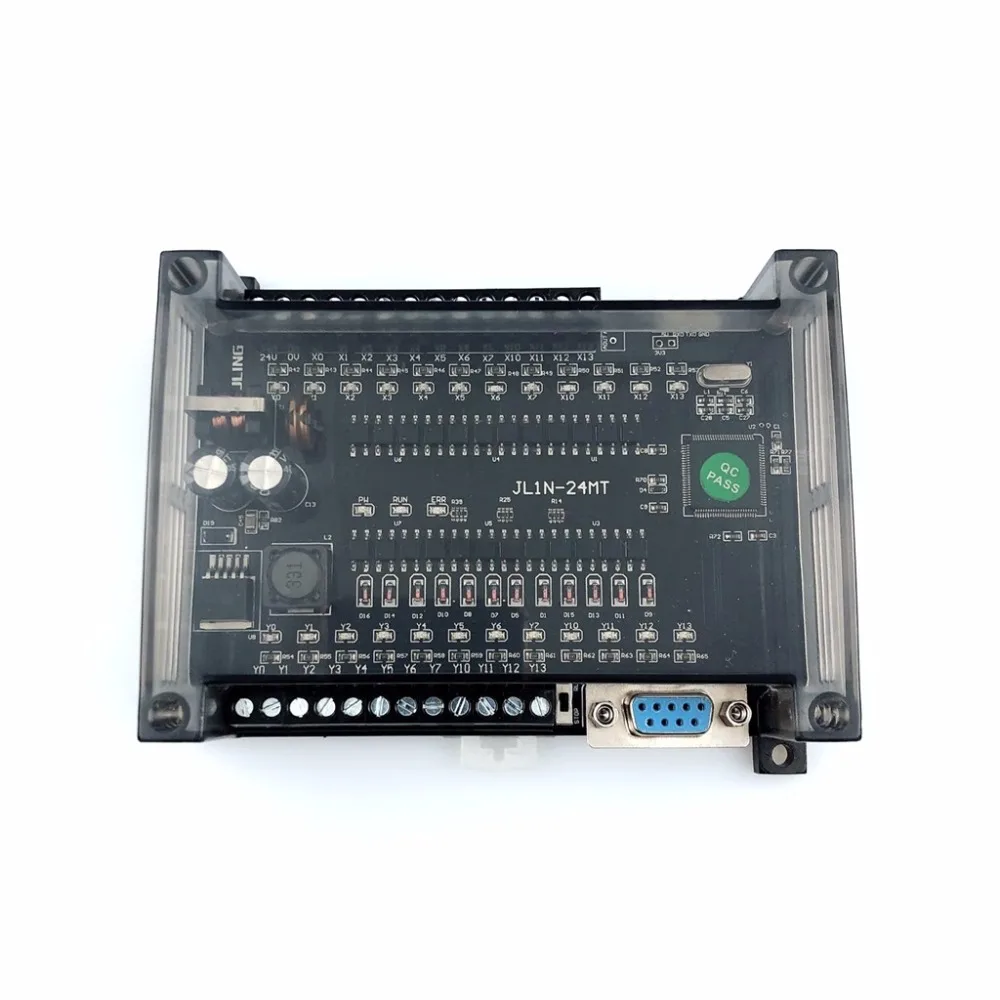 PLC FX1N 24MT может непосредственно управлять электромагнитным клапаном 12 точек в