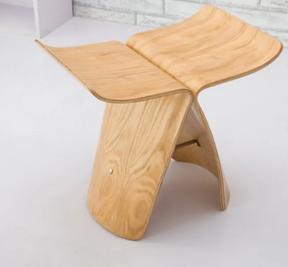 Современный дизайн деревянный стул отдыха маленький Многофункциональный