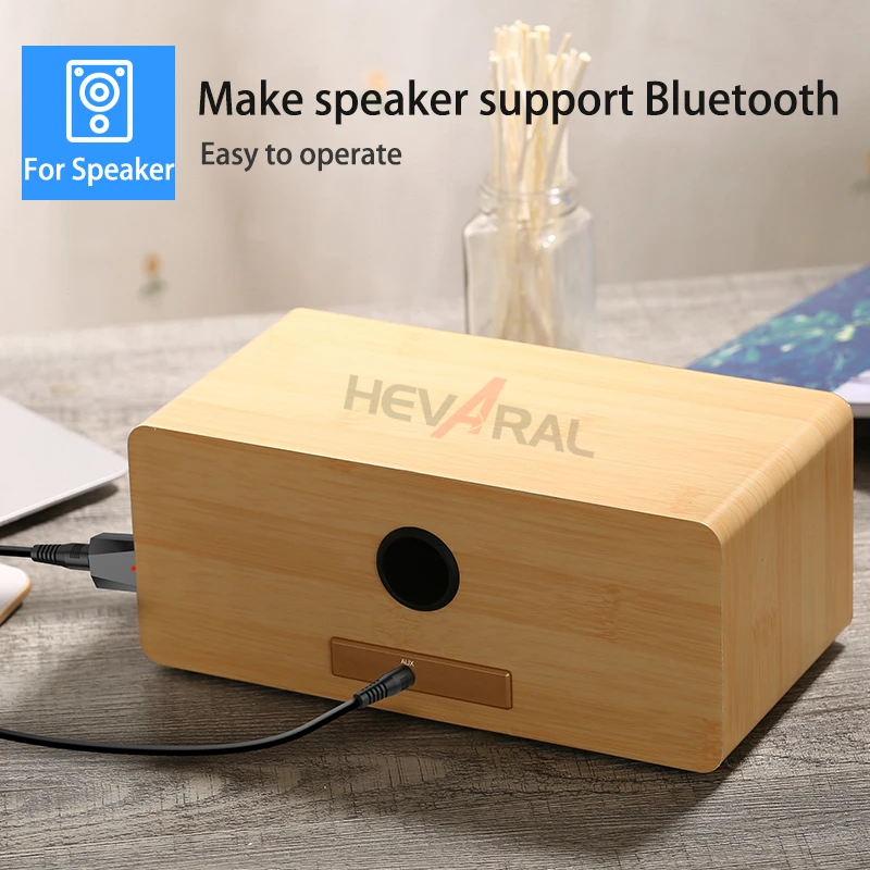 Hevaral стерео USB Bluetooth приемник 4 2 3 5 мм AUX разъем для автомобильных наушников динамик