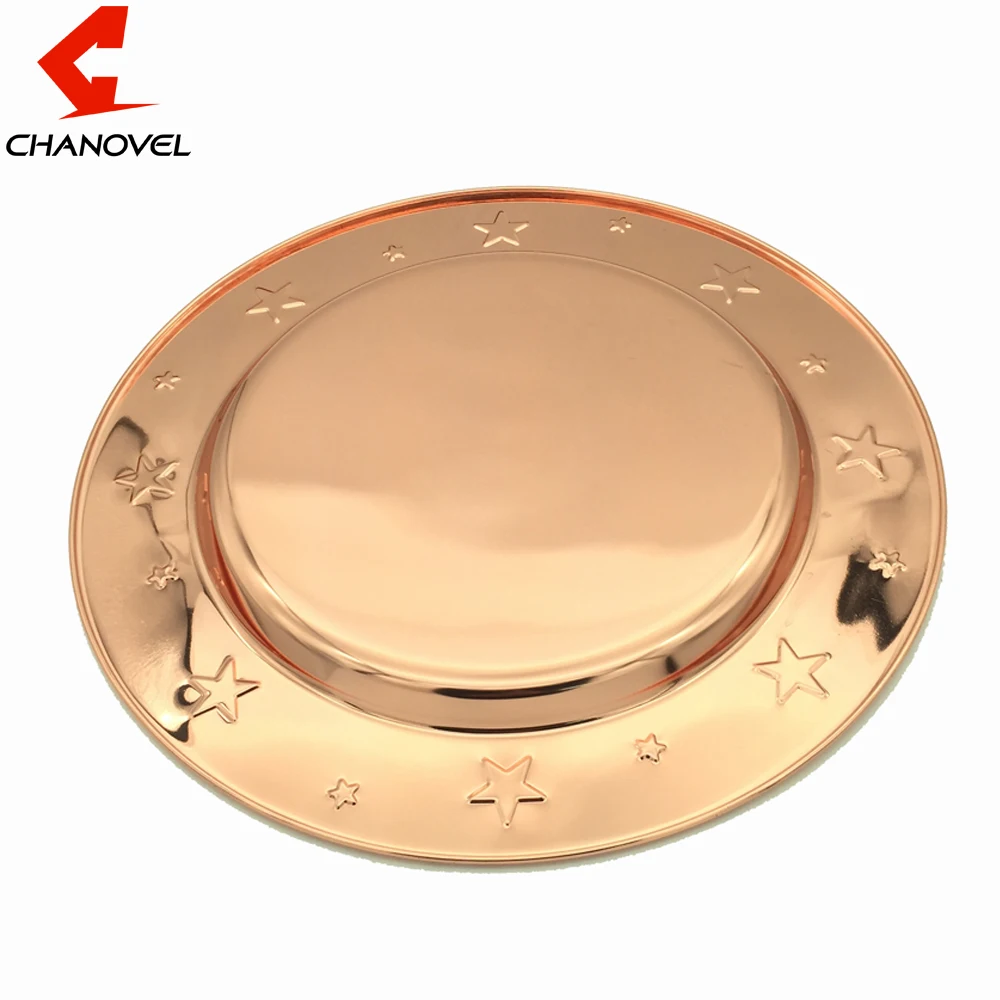 CHANOVEL 30 см тарелка для фруктовых блюд из нержавеющей стали инструменты фруктов