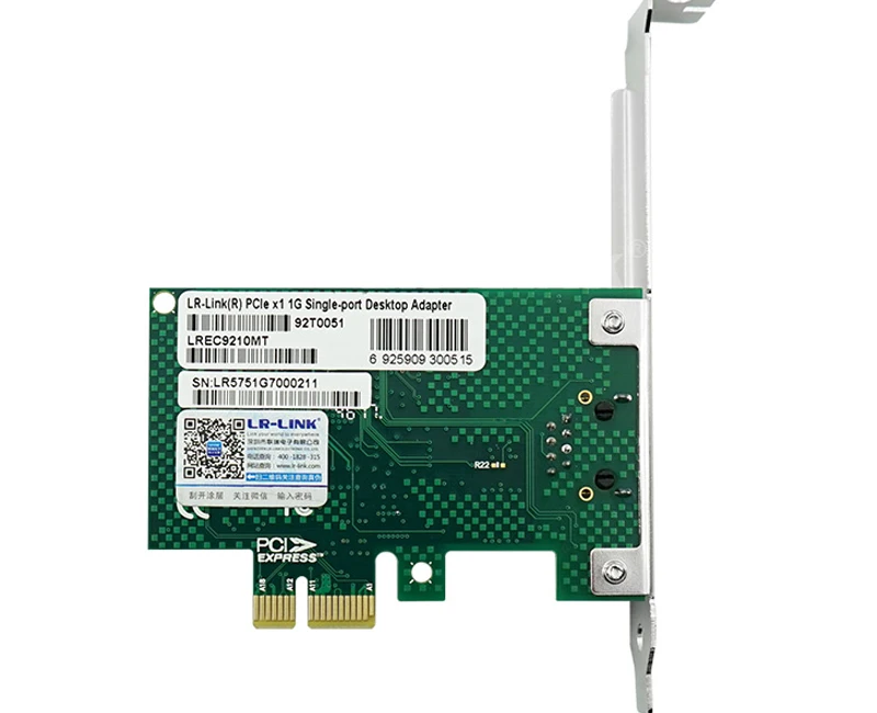 LR-LINK 9210MT 1000 Мбит/с Gigabit Ethernet карты 10/100/1000 м RJ-45 PCI Express PCI-E сетевая карта беспроводной локальной сети адаптер Broadcom BCM5751 NIC