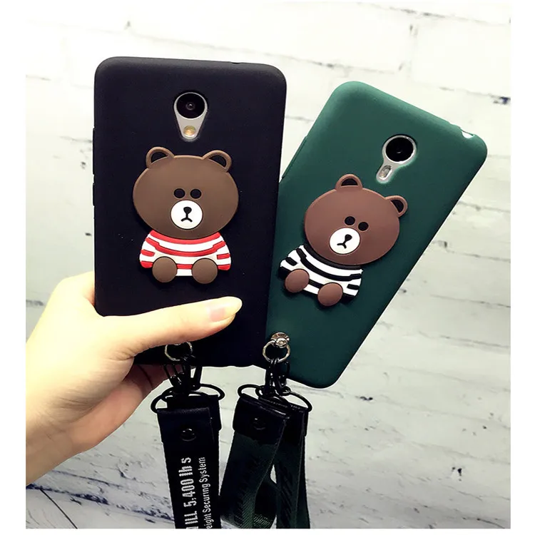 Силиконовый 3D мягкий чехол накладка для Doogee Y6 милый мультяшный BL5000 Для x30|Бамперы|