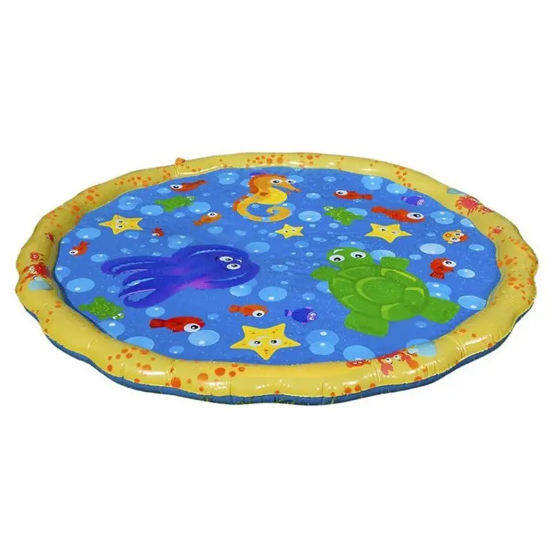100 X100cm Посыпать и всплеск игровой коврик для Открытый Одежда заплыва Пляж Газон надувные спринклерной Pad Детские, для малышей Дети - Цвет: 100 X100cm