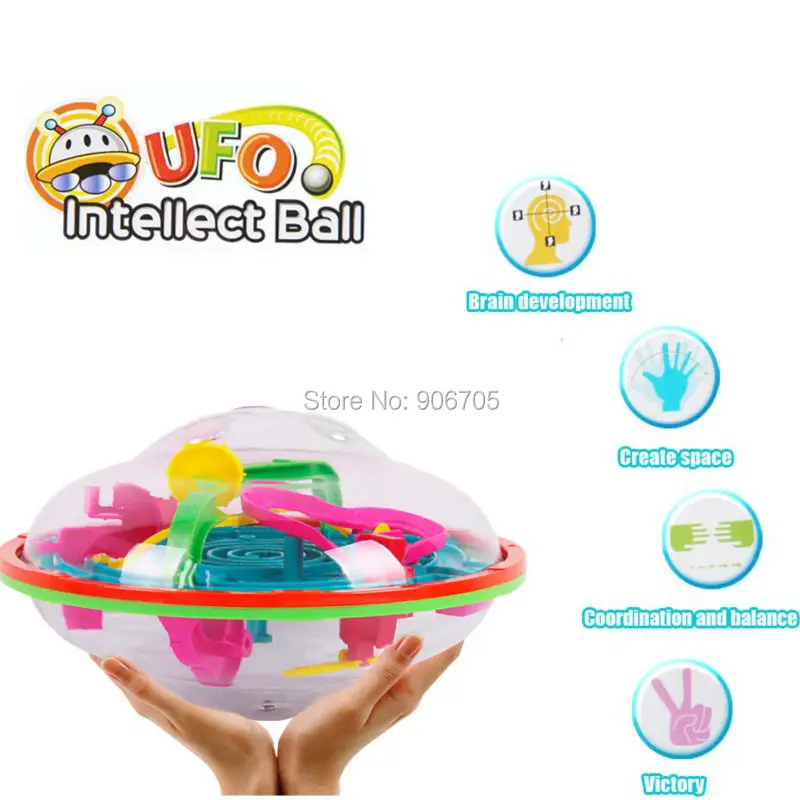 Игра Головоломка 3D 99 шагов волшебный лабиринт Интеллектуальный шар магнитные