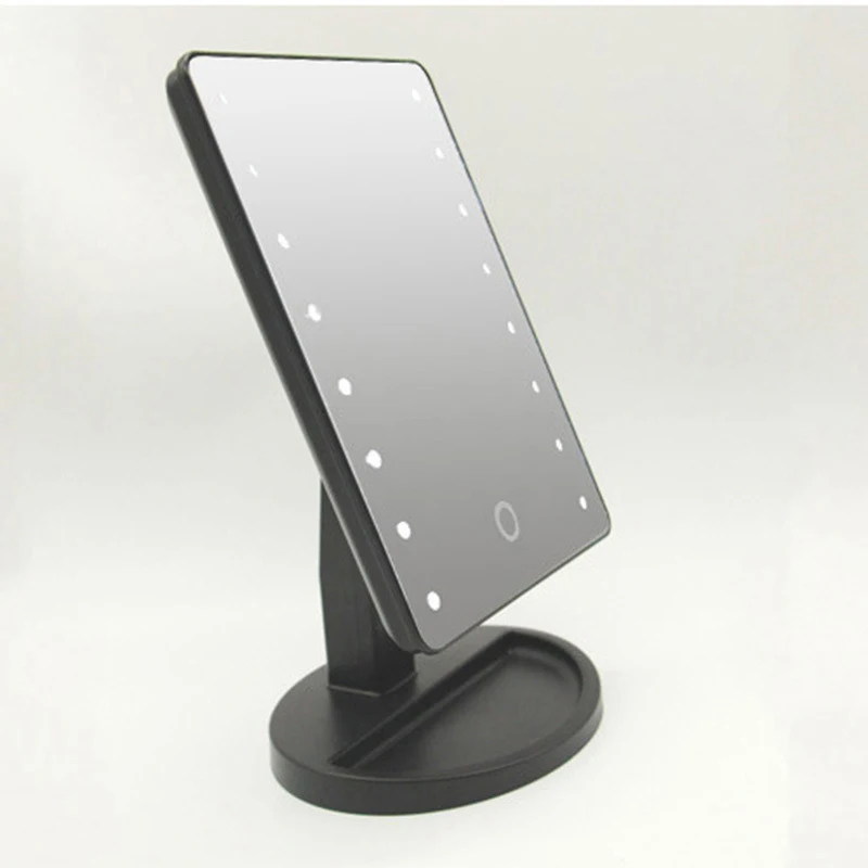 Профессиональный светодиодный сенсорный экран зеркало для макияжа роскошное с 16